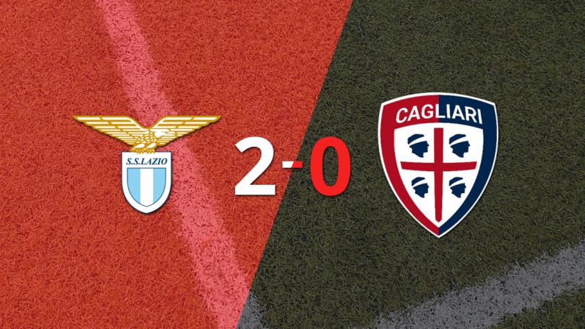 Lazio deja a Cagliari en cero con un triunfo 2-0