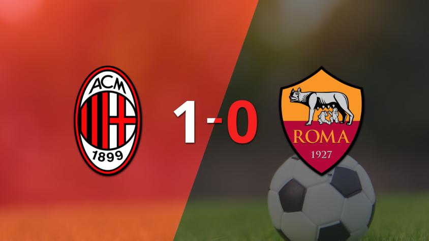 Milan derrotó 1-0 a Roma con un gol de Strahinja Pavlovic