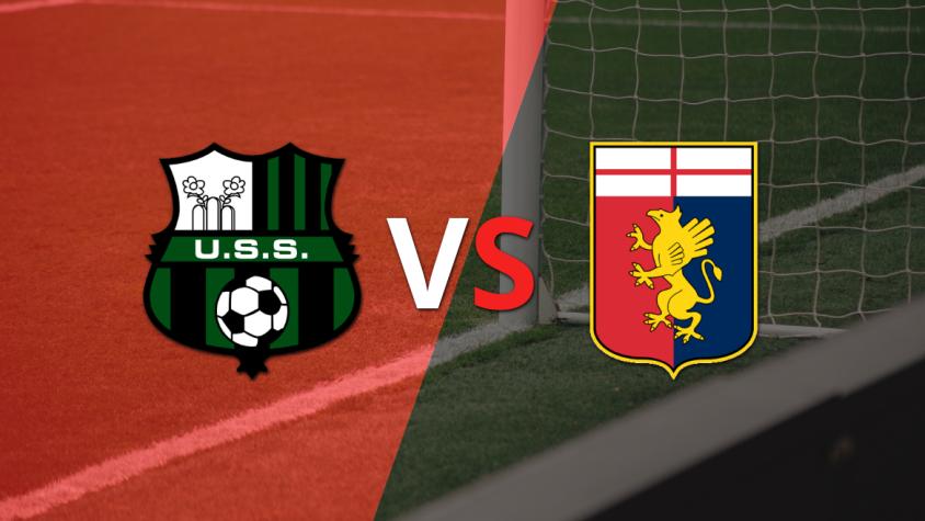 EN VIVO: Con el 1 a 1, Sassuolo alcanza a Genoa en el marcador