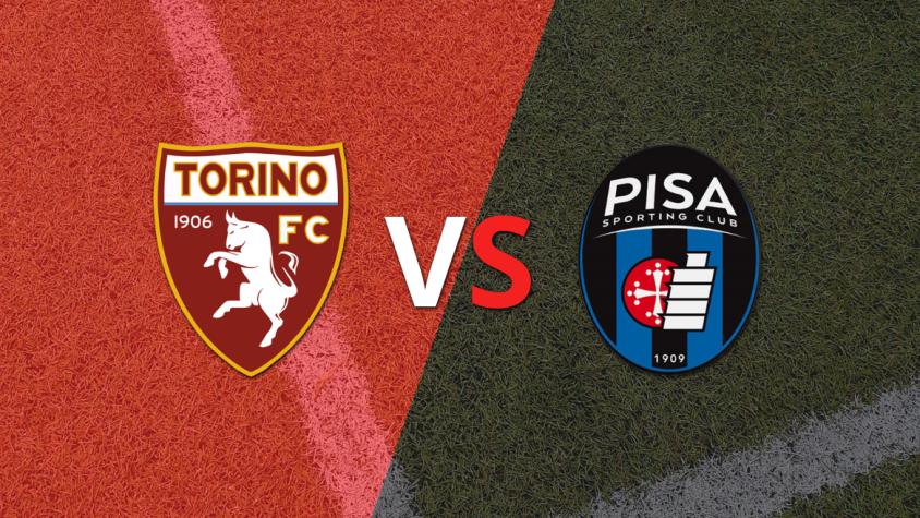 EN VIVO: Torino y Pisa quieren romper el 2-2 en la segunda mitad