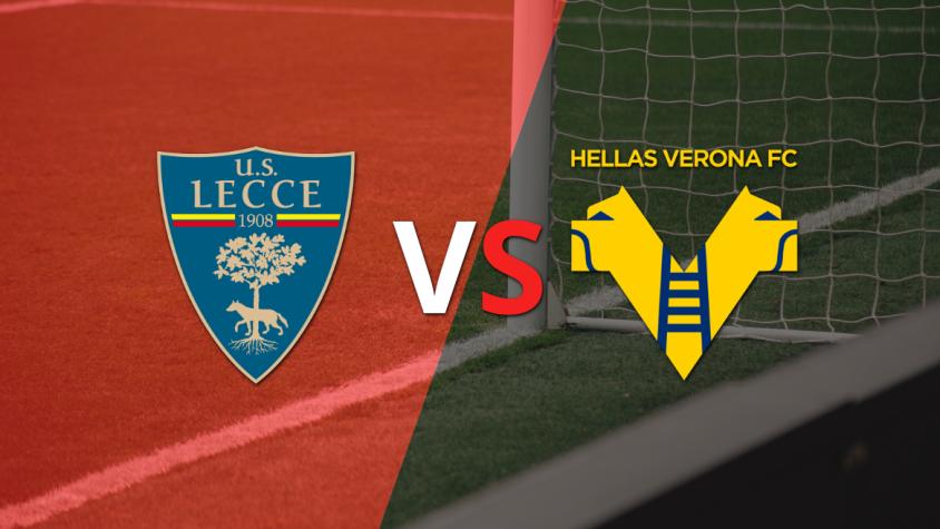 EN VIVO: En marcha el segundo tiempo: Lecce y Hellas Verona empatan 0-0