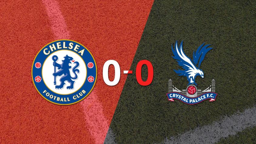Chelsea y Crystal Palace no se sacaron ventaja y terminaron sin goles en el inicio del torneo