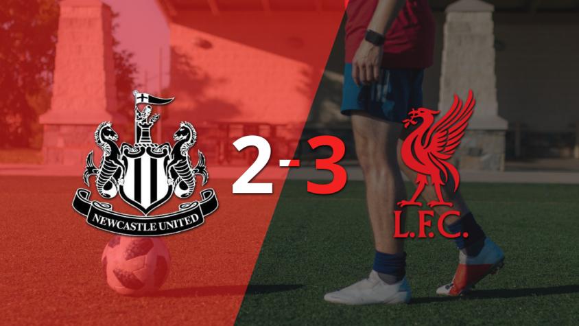 Muchas emociones en el triunfo agónico de Liverpool sobre Newcastle United