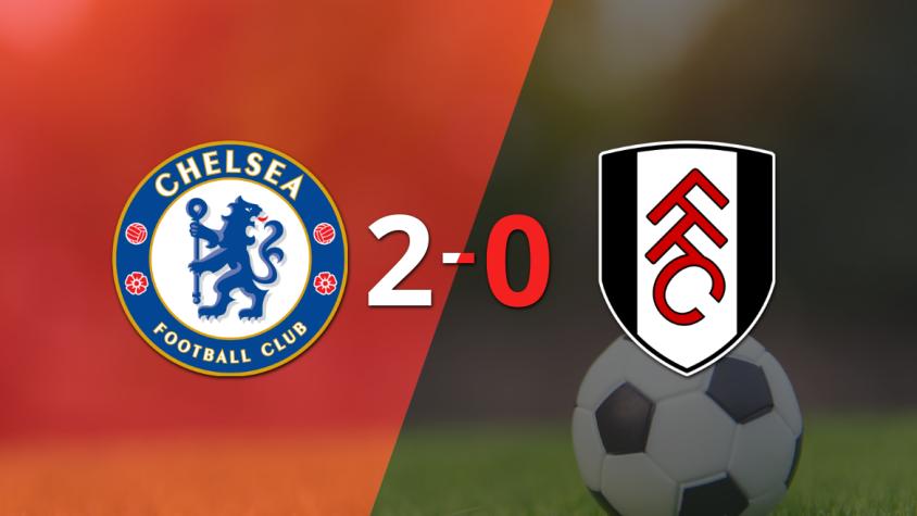 Chelsea marcó dos veces en la victoria ante Fulham en el estadio Stamford Bridge