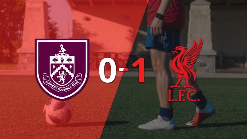 A Liverpool no le sobró nada, pero venció a Burnley por 1 a 0 con un gol agónico