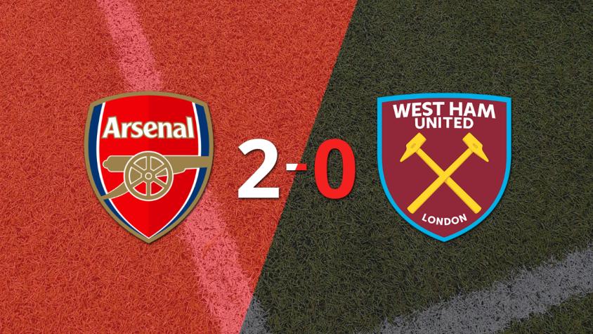 West Ham United cayó derrotada ante Arsenal por 2-0