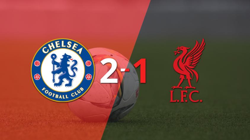 Con un gol agónico, Chelsea consiguió una victoria por 2 a 1 ante Liverpool