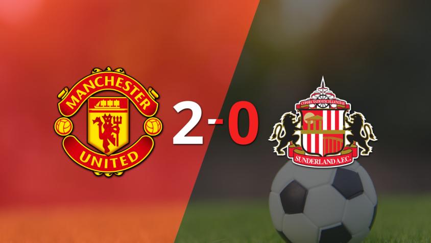 Manchester United dominó a Sunderland con un 2-0 en un partido electrizante