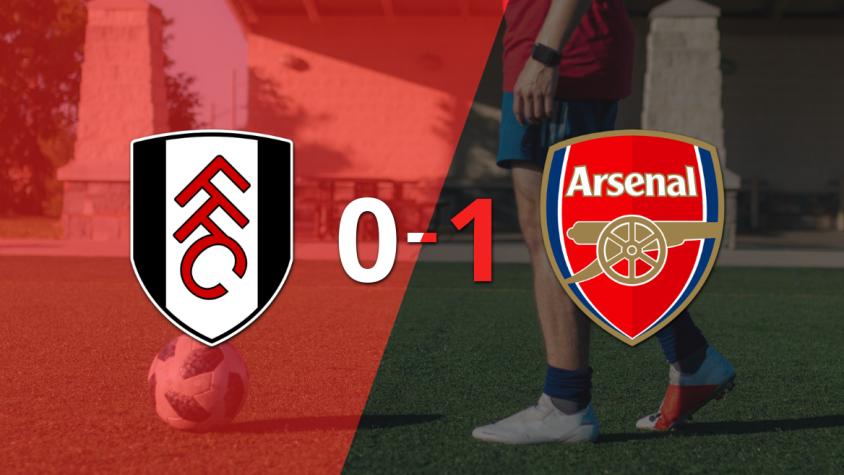 A Arsenal no le sobró nada, pero venció a Fulham por 1 a 0
