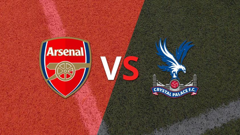 EN VIVO: Arsenal arriba 1-0 ante Crystal Palace en la segunda mitad