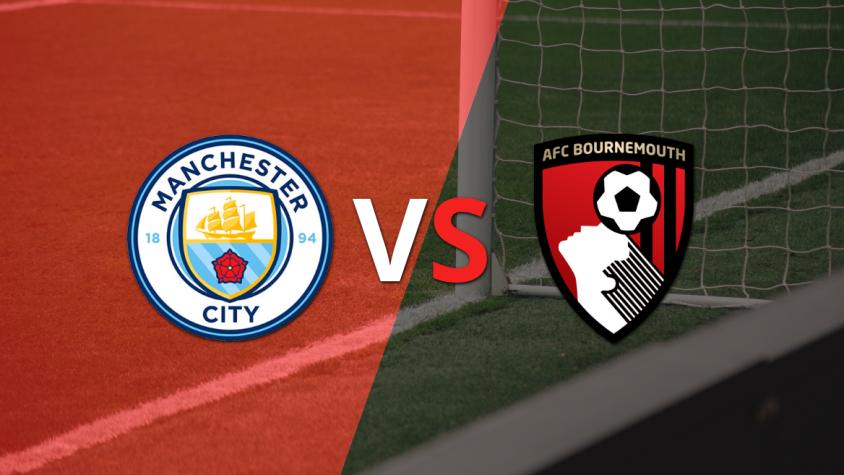 EN VIVO: Manchester City hace valer su localía y le gana 3-1 a Bournemouth