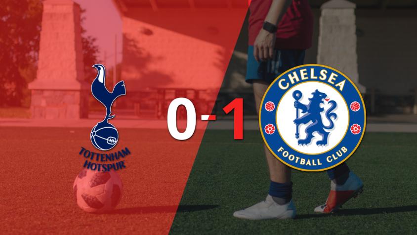 Solitario gol le da triunfo 1-0 a Chelsea sobre Tottenham