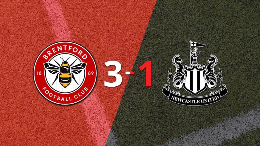 Brentford logra remontada y gana 3-1 a Newcastle United