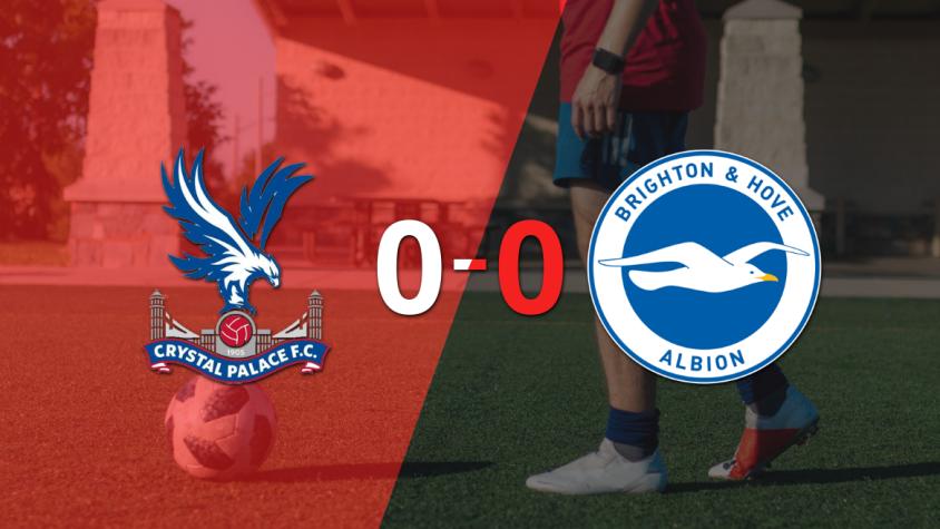 Crystal Palace y Brighton and Hove terminaron sin goles