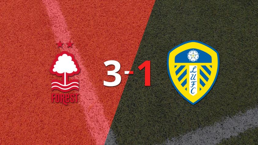 Nottingham Forest le dio vuelta el partido a Leeds United con un 3-1