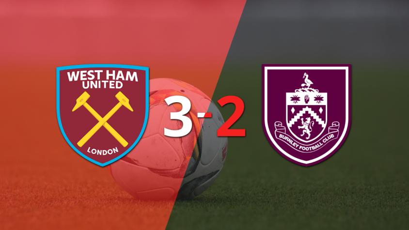 Vibrante 3-2 en el triunfo de West Ham United sobre Burnley