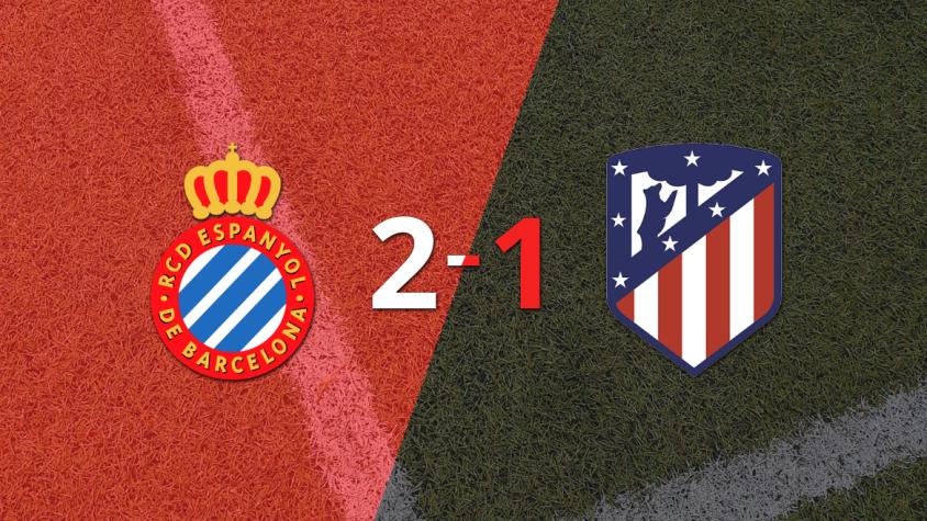 Espanyol le dio vuelta el partido a Atlético de Madrid con un 2-1