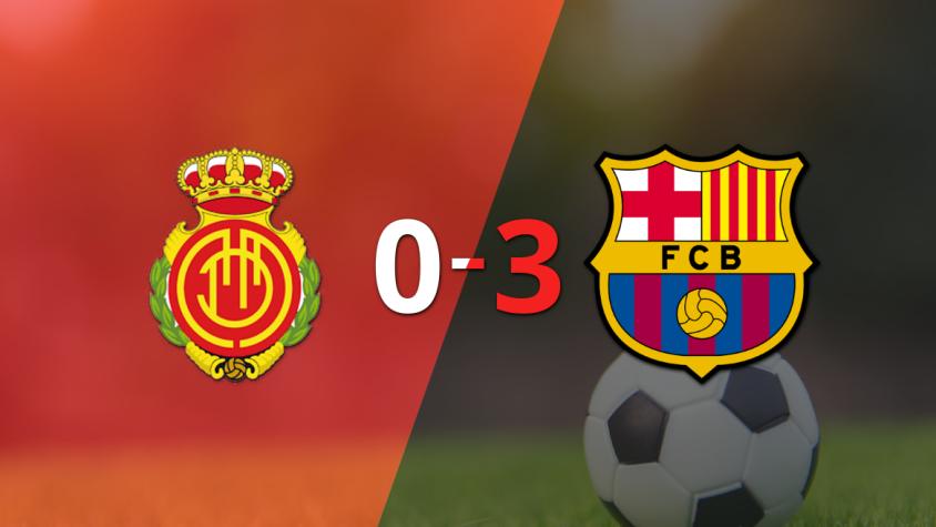 Una gran actuación de Barcelona le da la victoria por 3 a 0 ante Mallorca