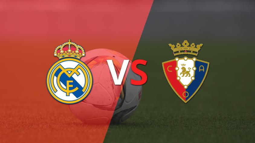 Real Madrid recibe a Osasuna por el último duelo de la fecha 1