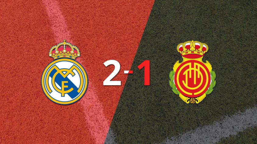 Real Madrid logra remontada y gana 2-1 a Mallorca