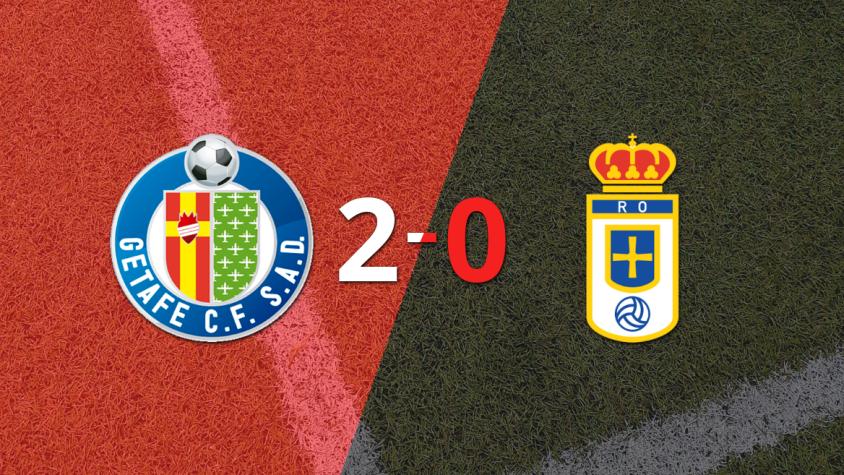 Getafe deja a Real Oviedo en cero con un triunfo 2-0