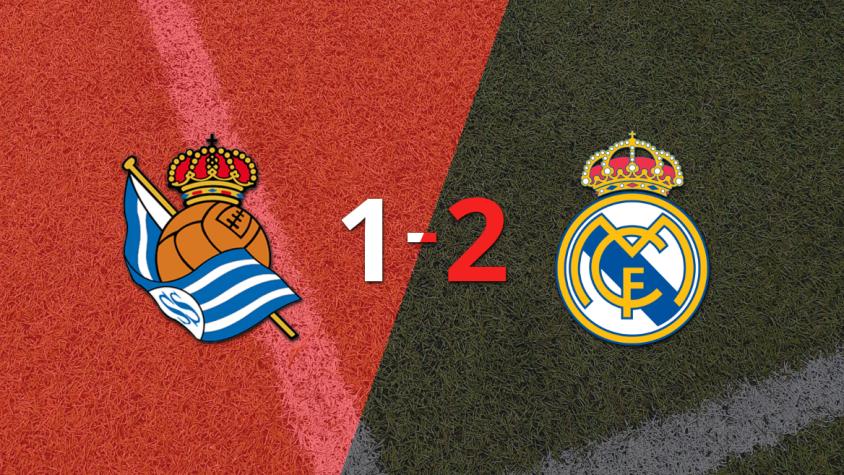 Real Sociedad sufrió una amarga derrota ante Real Madrid, cayendo por 2 a 1