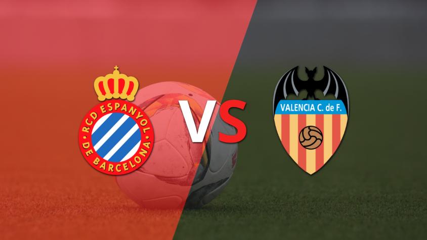 EN VIVO: Empate parcial entre Espanyol y Valencia