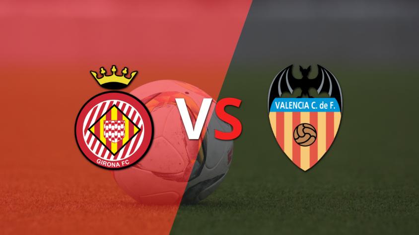 Girona busca dejar el fondo de la tabla ante Valencia