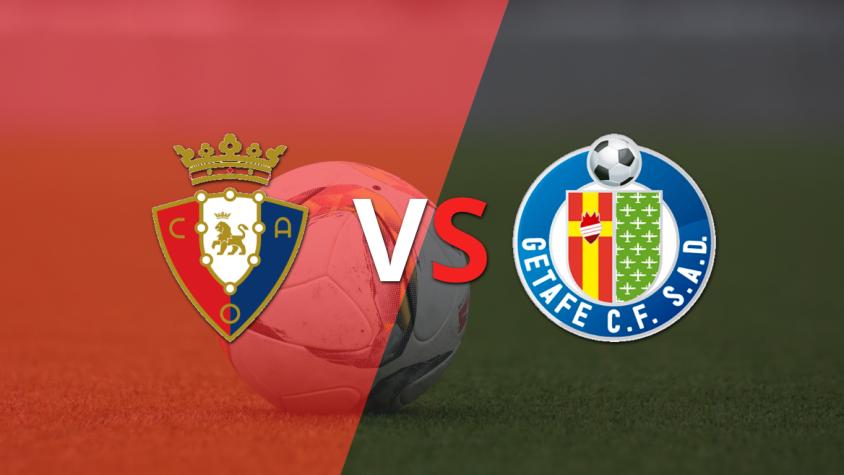 EN VIVO: Getafe supera a Osasuna por 1 a 0