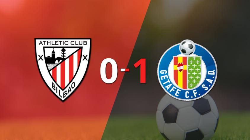 Getafe logró la victoria por 1 a 0 ante Athletic Bilbao