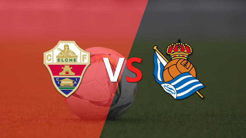 EN VIVO: Elche y Real Sociedad  empatan 0-0 y se van al entretiempo