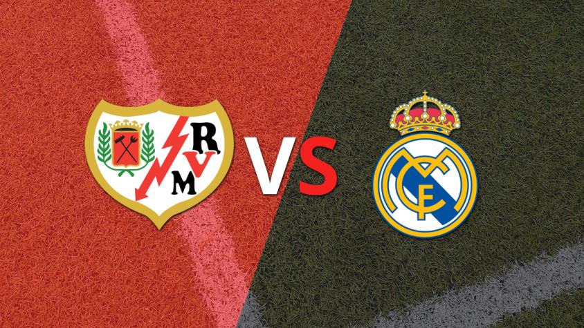 EN VIVO: Rayo Vallecano y Real Madrid juegan el segundo tiempo con empate 0-0