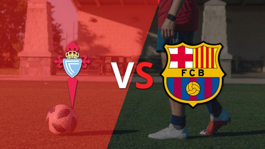 EN VIVO: Celta igualó el juego 1-1 ante Barcelona