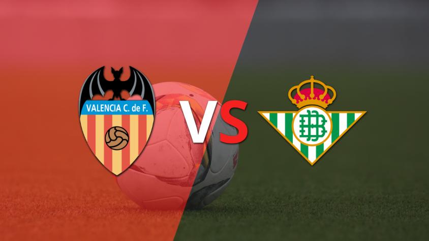 EN VIVO: Sigue la acción: Valencia y Betis empatan 0-0 en el segundo tiempo