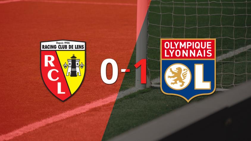 Georges Mikautadze le dio la victoria a Olympique Lyon ante Lens