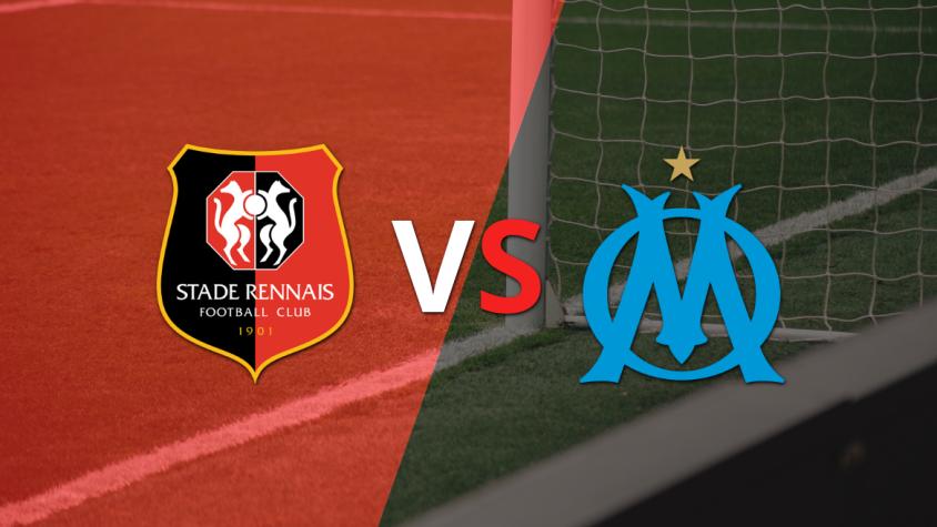 EN VIVO: En marcha el segundo tiempo: Stade Rennes y Olympique de Marsella empatan 0-0