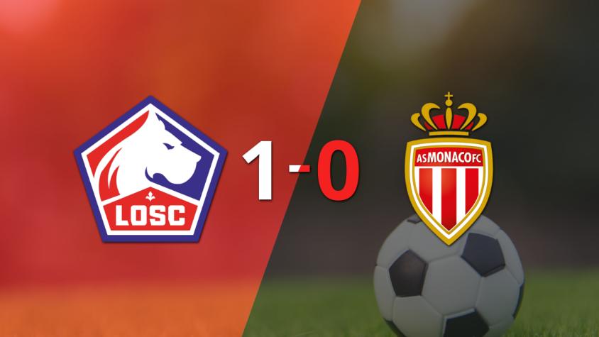 Con gol agónico de Olivier Giroud, Lille le ganó a Mónaco por 1 a 0