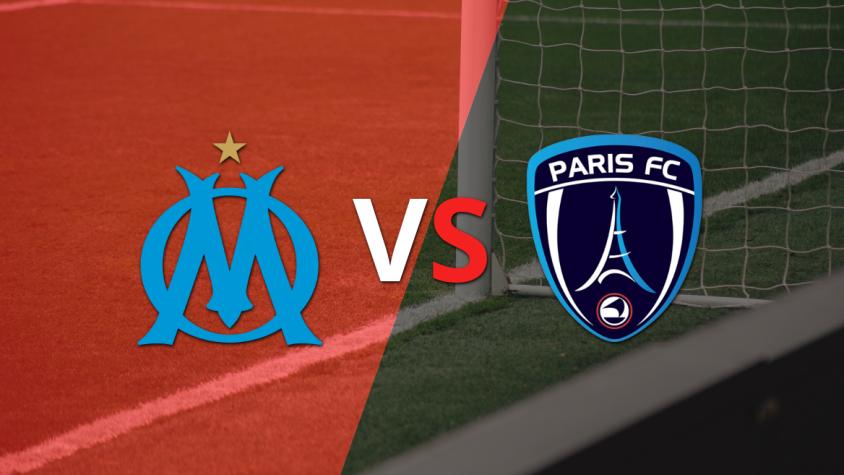 EN VIVO: Olympique de Marsella le sigue ganando a Paris FC con un 3-2 