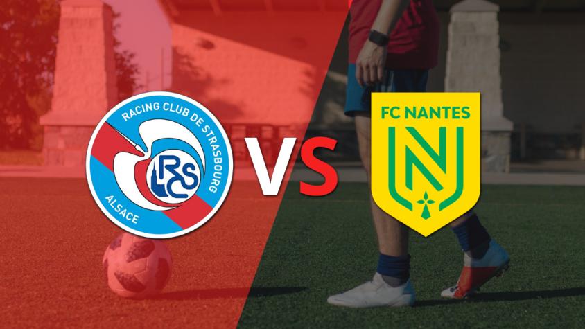 EN VIVO: RC Strasbourg avanza 1 a 0 ante Nantes en el estadio la Meinau