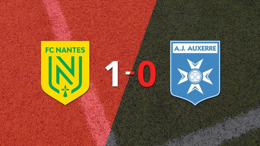 Nantes le ganó 1-0 a Auxerre