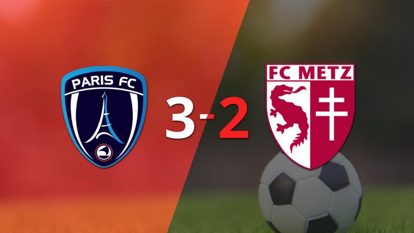 Doblete de Ilan Kebbal guió el triunfo de Paris FC sobre Metz