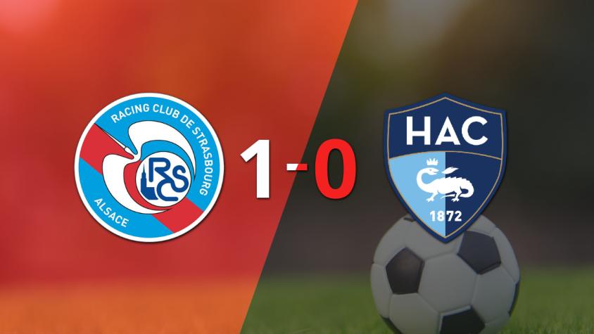 RC Strasbourg derrotó 1-0 a Le Havre AC con un gol agónico de Joaquín Panichelli
