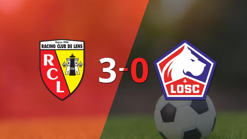 Goleada de Lens 3 a 0 sobre Lille