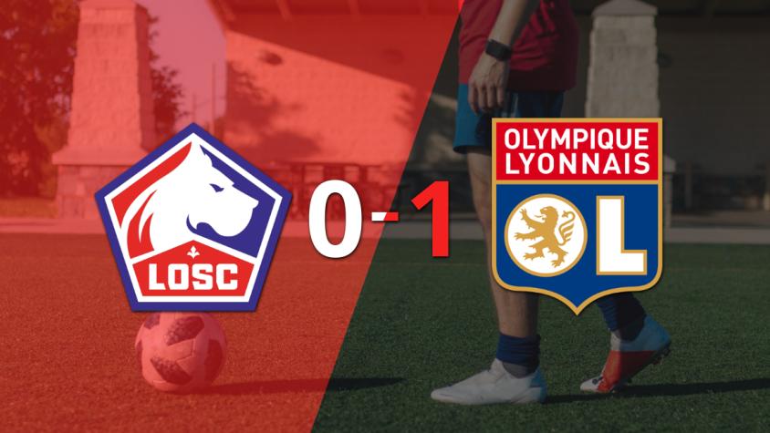 Solitario gol le da triunfo 1-0 a Olympique Lyon sobre Lille