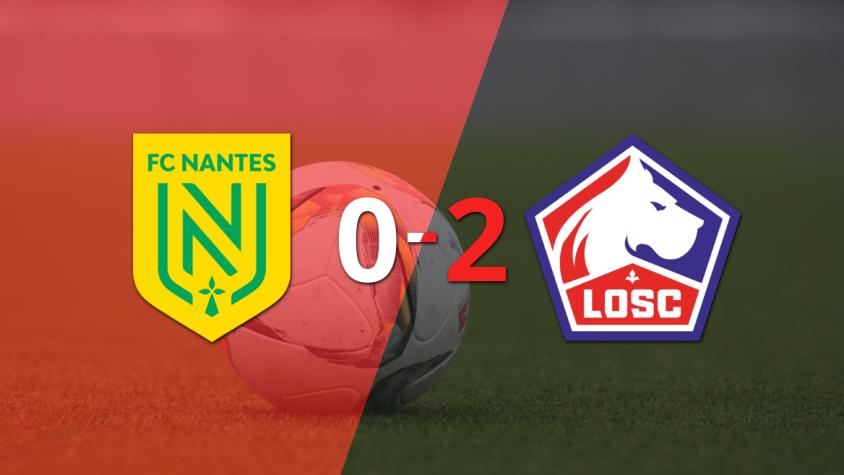 Lille demuestra su superioridad ante Nantes con un 2 a 0