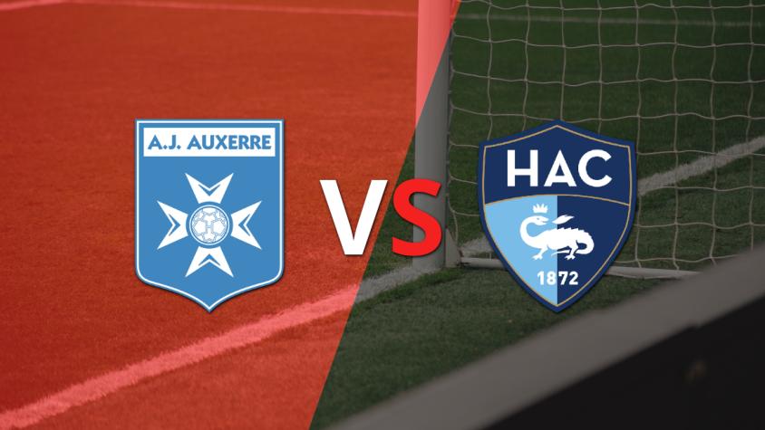 EN VIVO: Termina el primer tiempo con empate en 0 entre Le Havre AC y Auxerre
