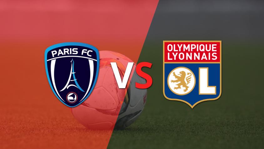 EN VIVO: Paris FC se puso a tiro y le empató el partido a Olympique Lyon