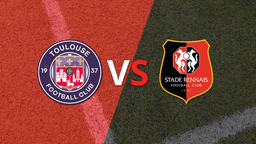 EN VIVO: Empate 2 a 2 entre Toulouse y Stade Rennes