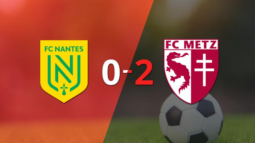 Metz da un golpe de autoridad venciendo a Nantes por 2 a 0