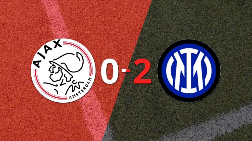 Inter superó a Ajax con dos tantos de Marcus Thuram